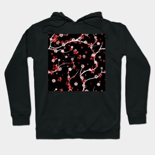 Japanese cherry blossom pattern Hoodie